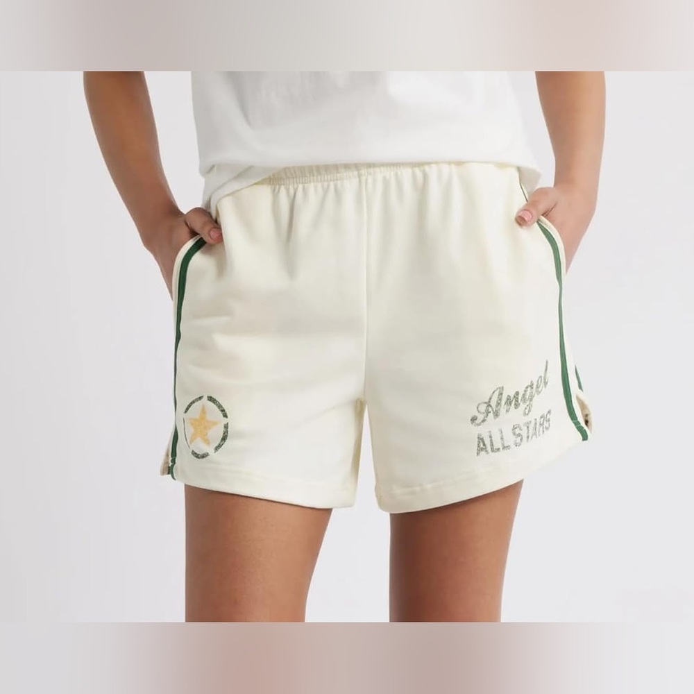 NWT The Mayfair Group Angel All-Stars SweatShorts XS $88